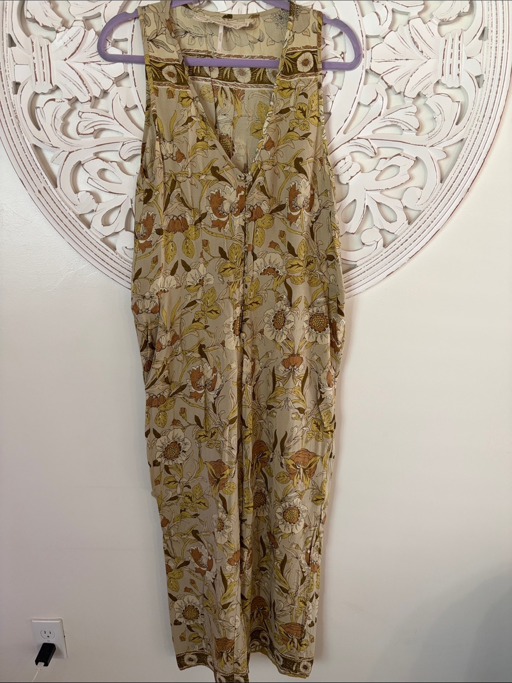 JEN’S PIRATE BOOTY Neve Jumpsuit in Golden Wallflower Floral Print